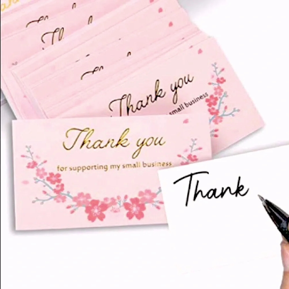 NEW Poshmark Packages "Thank You!" Gift Wrapping Shipping Supply Set ~ 120Pcs - Picture 4 of 6